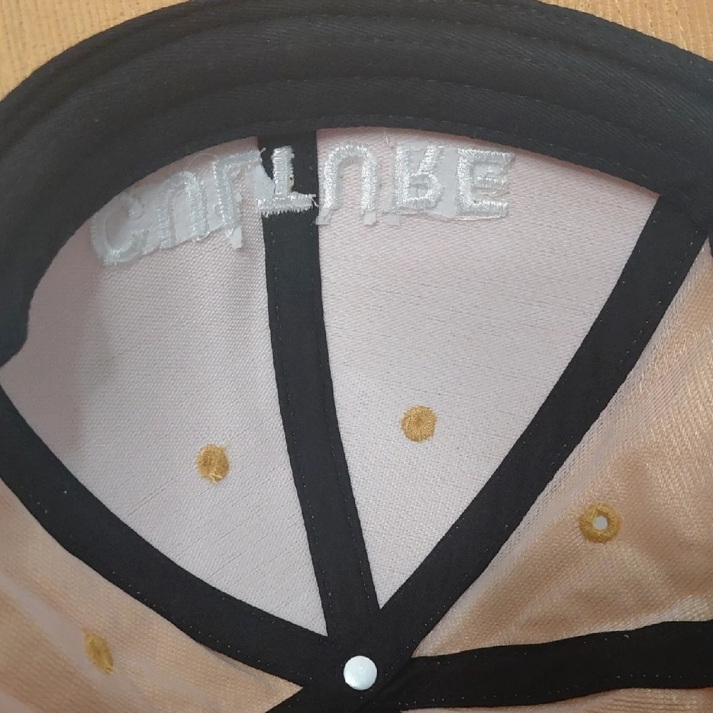 Mustard Yellow Cap with 'Culture' Embroidery